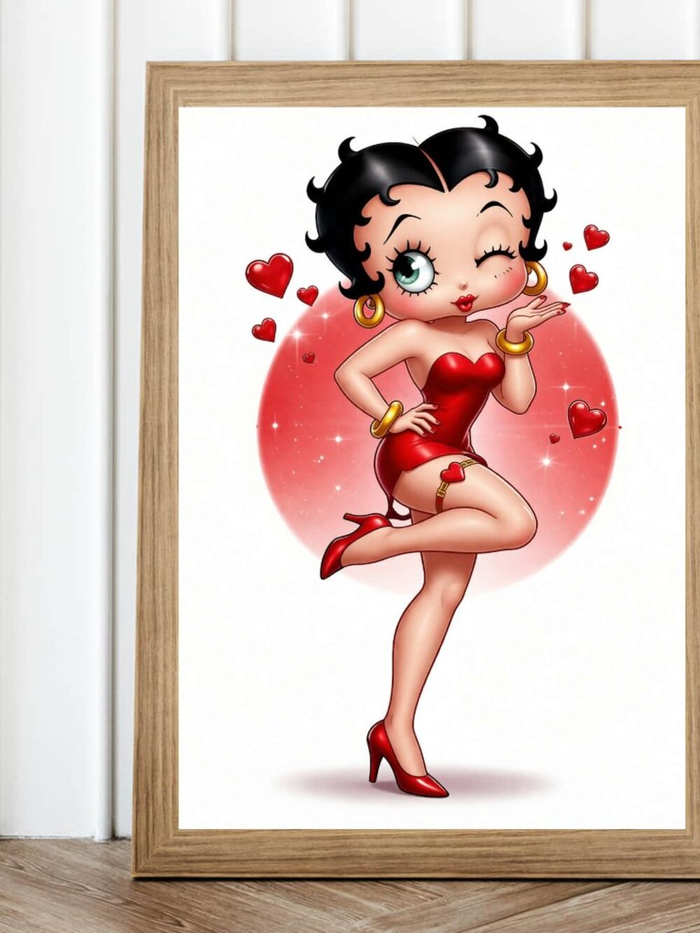 Wall decor art  Betty Boop
